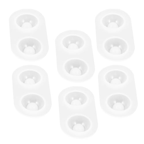 Uonlytech 6 Stück Augapfel Schimmel Ton Gießen Herstellung für Giessform Silikon Puppe Augapfel Silikonform Formen aus Epoxidharz DIY-Bastelform DIY-Versorgung Kieselgel Weiß Uonlytech 6 Stück Augapfel Schimmel Ton Gießen Herstellung für Giessform Silikon Puppe Augapfel Silikonform Formen aus Epoxidharz DIY-Bastelform DIY-Versorgung Kieselgel Weiß von Uonlytech