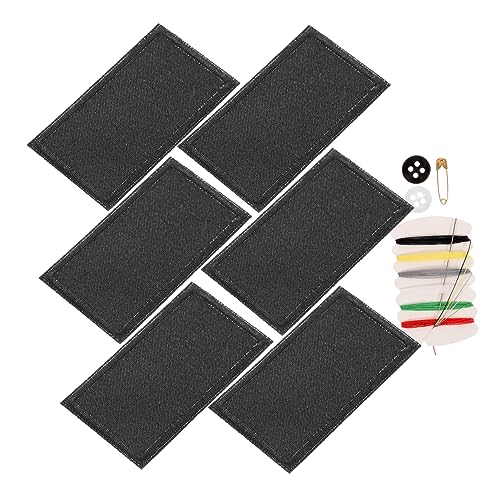 Uonlytech 6 Stück Bügelpatches für Kleidung Diy Applikationen für Jeans Jacken Shirts Stoffe Strapazierfähige Hautfreundliche Flicken für Reparatur und Dekoration von Uonlytech