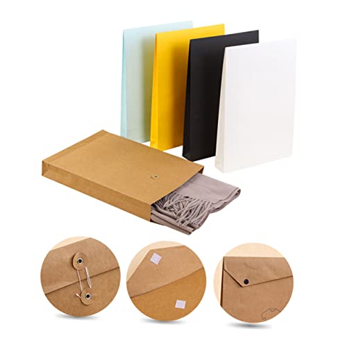 Uonlytech 6 Stück Business-aufbewahrungskoffer Größe Tasche Papier-organizer-ordner Dateiordner Büro Briefumschläge Organisator Aus Papier Geschäftsakteninhaber Papiermappe Brown Uonlytech 6 Stück Business-aufbewahrungskoffer Größe Tasche Papier-organizer-ordner Dateiordner Büro Briefumschläge Organisator Aus Papier Geschäftsakteninhaber Papiermappe Brown von Uonlytech