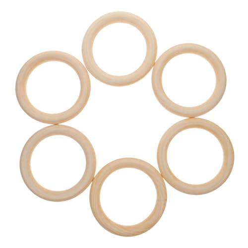 Uonlytech 6 Stück Hölzerne Ring -Dekorationsanhänger Ringrohlinge für die Schmuckherstellung Kleine Holzringe Holzhandwerksringe DIY-Ring Ringe zum Basteln unfertige Holzringe Lotusbaum Uonlytech 6 Stück Hölzerne Ring -Dekorationsanhänger Ringrohlinge für die Schmuckherstellung Kleine Holzringe Holzhandwerksringe DIY-Ring Ringe zum Basteln unfertige Holzringe Lotusbaum von Uonlytech
