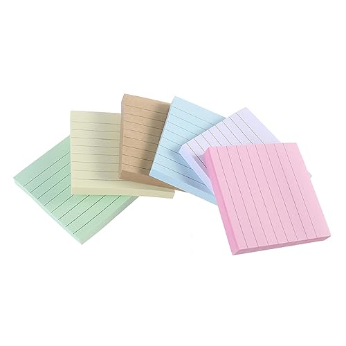 Uonlytech 6 Stück Mini Notizbuch Tragbare Linierte Notizblöcke für Schule und Büro Zufällige Farben für Notizen To Do Listen und Kreative Projekte Zufällige Farbe Zufällige Farbe von Uonlytech
