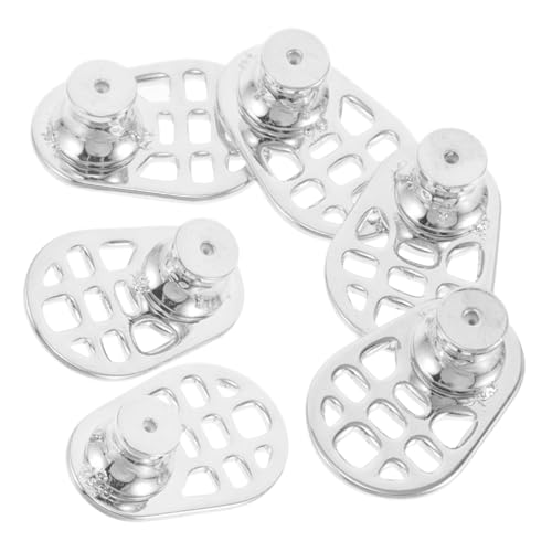 Uonlytech 6 Stück Ohrstecker Verschlüsse mit Verriegelung Schwerer Ohrclip-lifter zur Stabilisierung Hängender Ohrläppchen DIY Ohrschmuck Zubehör Sicherer Halt für Große Ohrringe Uonlytech 6 Stück Ohrstecker Verschlüsse mit Verriegelung Schwerer Ohrclip-lifter zur Stabilisierung Hängender Ohrläppchen DIY Ohrschmuck Zubehör Sicherer Halt für Große Ohrringe von Uonlytech