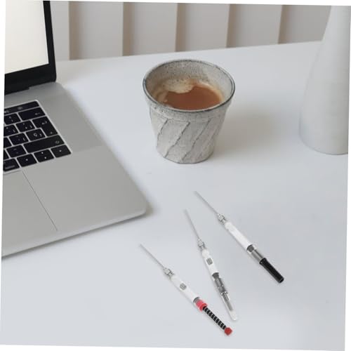 Uonlytech 6 Stück Teiliges Edelstahl Tintenfüller Konverter Füllhalter Nachfüllgerät Kompatibel Federkonvertern Praktischer Tintenabsorbierer für Füllfederhalter Uonlytech 6 Stück Teiliges Edelstahl Tintenfüller Konverter Füllhalter Nachfüllgerät Kompatibel Federkonvertern Praktischer Tintenabsorbierer für Füllfederhalter von Uonlytech