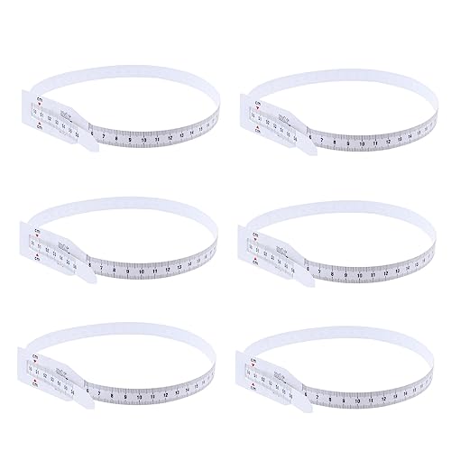 Uonlytech 6 Stück Teiliges Kunststoff Maßband für Kopfumfang und Armumfang Flexible Geruchlose Messbänder für Präzise Körpermessungen bei Säuglingen und Kindern Handlich und Langlebig Uonlytech 6 Stück Teiliges Kunststoff Maßband für Kopfumfang und Armumfang Flexible Geruchlose Messbänder für Präzise Körpermessungen bei Säuglingen und Kindern Handlich und Langlebig von Uonlytech