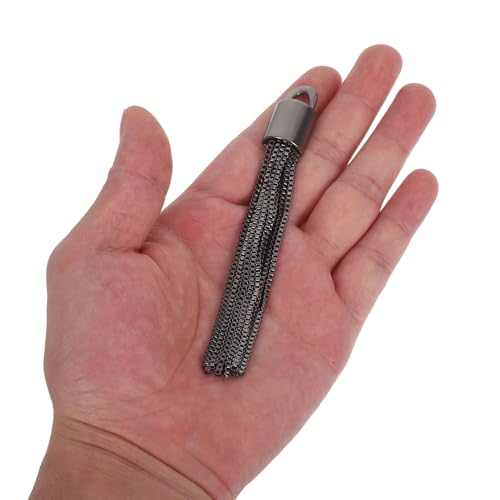 Uonlytech 6 Stück Teiliges Mini Metallquasten Anhänger Elegante Taschen Rucksackanhänger Kreative Bag Charms für DIY Schmuckherstellung Vielseitige Schlüsselanhänger und Modeaccessoires von Uonlytech