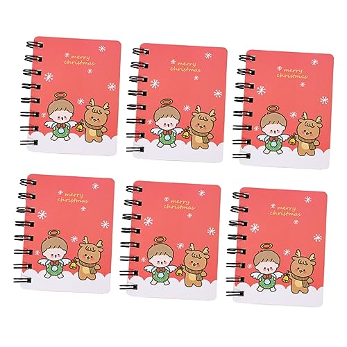Uonlytech 6 Stück Teiliges Notizbuch Set Tragbare Spiral Notizblöcke für Schüler und Bürobedarf Mini Journal für Notizen Tagebuch und Zufälliger Stil Uonlytech 6 Stück Teiliges Notizbuch Set Tragbare Spiral Notizblöcke für Schüler und Bürobedarf Mini Journal für Notizen Tagebuch und Zufälliger Stil von Uonlytech