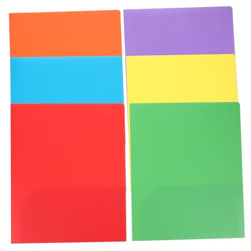 Uonlytech 6 Stück Teiliges Schnellhefter mit Zwei Seitenklammern Farbige Kunststoff Taschenordner Robuste Dokumentenmappe für Büro und Schule Hohe Kapazität für Präsentationen und Uonlytech 6 Stück Teiliges Schnellhefter mit Zwei Seitenklammern Farbige Kunststoff Taschenordner Robuste Dokumentenmappe für Büro und Schule Hohe Kapazität für Präsentationen und von Uonlytech
