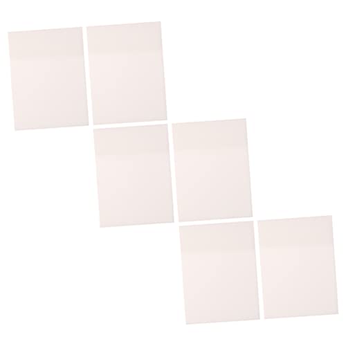 Uonlytech 6 Stück Transparentes Memo Pad Wasserdichte Selbstklebende Notizzettel für Schule Büro und Zuhause Praktische Notizen für To Do Listen und Erinnerungen Uonlytech 6 Stück Transparentes Memo Pad Wasserdichte Selbstklebende Notizzettel für Schule Büro und Zuhause Praktische Notizen für To Do Listen und Erinnerungen von Uonlytech
