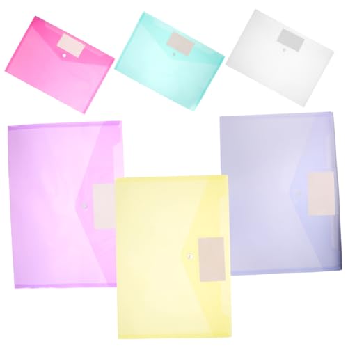 Uonlytech 6 Stück coupon storage boxes aufbewahrungsschrank Transparente Dokumententasche cartape Organisatoren transparente Aktentasche Dokumentenumschläge Aktenumschläge aus Kunststoff pp Uonlytech 6 Stück coupon storage boxes aufbewahrungsschrank Transparente Dokumententasche cartape Organisatoren transparente Aktentasche Dokumentenumschläge Aktenumschläge aus Kunststoff pp von Uonlytech