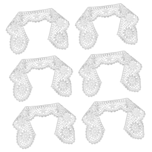 Uonlytech 6 Stück gefertigtes Zierband Stich Rosa bestickt Spitze Blau Zuschneidbarer Kostümbesatz dekoratives Zierband dekorativer Bastelbesatz Kostümzubehör Milchseide Weiß Uonlytech 6 Stück gefertigtes Zierband Stich Rosa bestickt Spitze Blau Zuschneidbarer Kostümbesatz dekoratives Zierband dekorativer Bastelbesatz Kostümzubehör Milchseide Weiß von Uonlytech