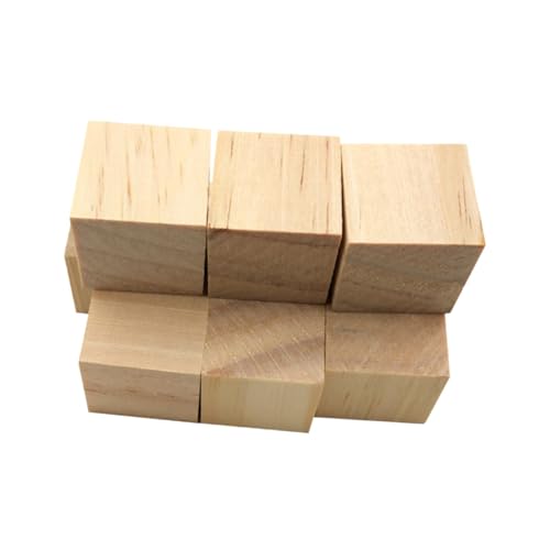 Uonlytech 60 Stück DIY Holzklötzchen aus Naturbelassenem Kiefernholz Kleine Bastelwürfel zum Bemalen und Dekorieren für Kreative Handwerksprojekte und Gestaltung Uonlytech 60 Stück DIY Holzklötzchen aus Naturbelassenem Kiefernholz Kleine Bastelwürfel zum Bemalen und Dekorieren für Kreative Handwerksprojekte und Gestaltung von Uonlytech