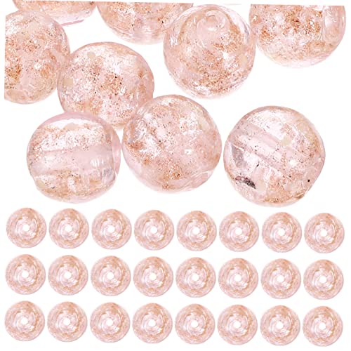 Uonlytech 60 Stück Leuchtende Glasperlen bunt runden funkelnd farbig Perlen für Armbänder Perlen zum Basteln Bulk-Perlen für die Schmuckherstellung Armbandperlen Rosa Uonlytech 60 Stück Leuchtende Glasperlen bunt runden funkelnd farbig Perlen für Armbänder Perlen zum Basteln Bulk-Perlen für die Schmuckherstellung Armbandperlen Rosa von Uonlytech