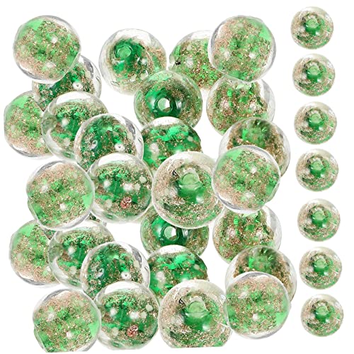 Uonlytech 60 Stück Luminous Glasperlen für DIY Schmuckherstellung Handgemachte Armbandperlen Grün für Bastelarbeiten und an Besonderen Anlässen Uonlytech 60 Stück Luminous Glasperlen für DIY Schmuckherstellung Handgemachte Armbandperlen Grün für Bastelarbeiten und an Besonderen Anlässen von Uonlytech