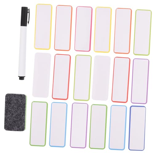 Uonlytech 60 Stück Magnetisches Etikett Kühlschrankaufkleber Magnetetiketten Magnet-whiteboard Magnetisches Namensschild Schließfach-namensschilder Bunte Namensschilder Beschichtetes Papier Uonlytech 60 Stück Magnetisches Etikett Kühlschrankaufkleber Magnetetiketten Magnet-whiteboard Magnetisches Namensschild Schließfach-namensschilder Bunte Namensschilder Beschichtetes Papier von Uonlytech