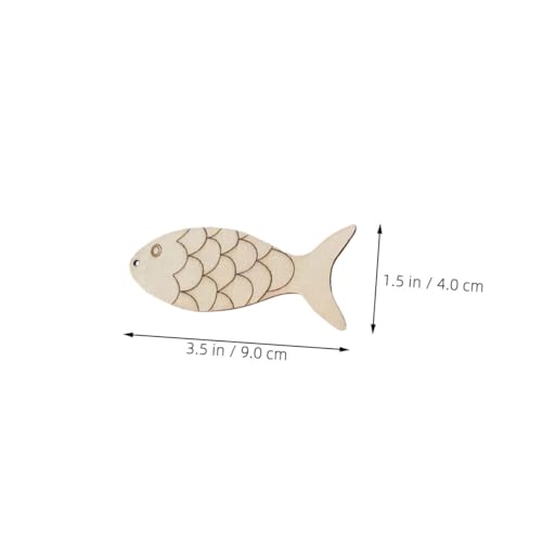 Uonlytech 60 Stück Teiliges Holzfische zum Basteln Robuste Holzscheiben mit Löchern Naturbelassene Fische als Wandornamente Hanfschnur für Vielseitige DIY Deko und Partyhänger Uonlytech 60 Stück Teiliges Holzfische zum Basteln Robuste Holzscheiben mit Löchern Naturbelassene Fische als Wandornamente Hanfschnur für Vielseitige DIY Deko und Partyhänger von Uonlytech