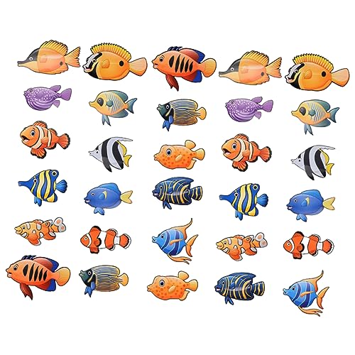 Uonlytech 60 Stück Tropenfischdekorative Karte Fischaquarium dekorativer ausschnitt im klassenzimmer Papierausschnitt Formen klein Fischdekorationen aus Papier Klassenzimmerdekoration Uonlytech 60 Stück Tropenfischdekorative Karte Fischaquarium dekorativer ausschnitt im klassenzimmer Papierausschnitt Formen klein Fischdekorationen aus Papier Klassenzimmerdekoration von Uonlytech