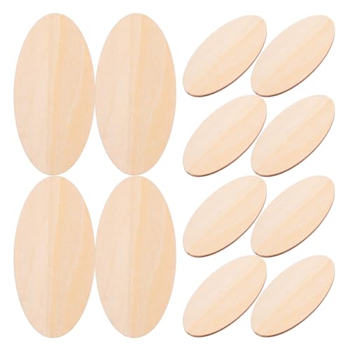 Uonlytech 60 Stück Unbearbeitete Dicke Holzplatten für Diy Projekte Ovales Holz für Dekoration Malen und Gravieren für Kreative Bastelarbeiten Uonlytech 60 Stück Unbearbeitete Dicke Holzplatten für Diy Projekte Ovales Holz für Dekoration Malen und Gravieren für Kreative Bastelarbeiten von Uonlytech