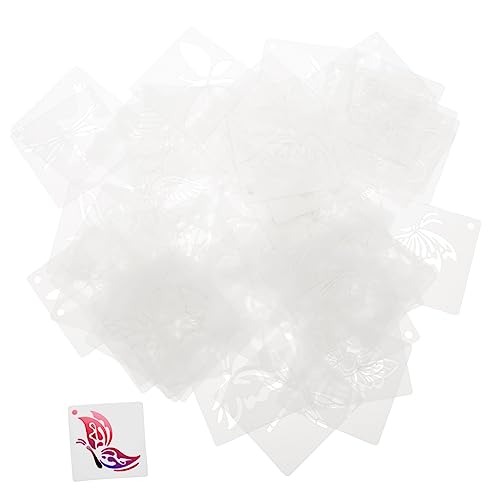 Uonlytech 60Blätter Schmetterlings und Libellen Wandkunst Schablonen Wiederverwendbare Hohle Vorlagen für Doodle Zeichnungen DIY Dekorationen für Erwachsene Uonlytech 60Blätter Schmetterlings und Libellen Wandkunst Schablonen Wiederverwendbare Hohle Vorlagen für Doodle Zeichnungen DIY Dekorationen für Erwachsene von Uonlytech