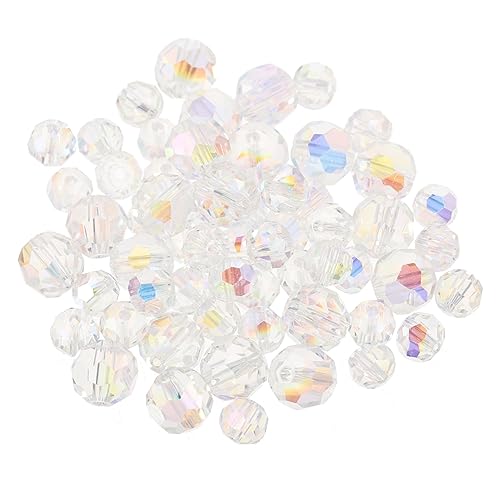 Uonlytech 60Stücke Ab Farbglasperlen Verschiedene und Glasperlen für DIY Schmuck zum Basteln von Halsketten und Armbändern mit Glatter Oberfläche und Lebendigen Uonlytech 60Stücke Ab Farbglasperlen Verschiedene und Glasperlen für DIY Schmuck zum Basteln von Halsketten und Armbändern mit Glatter Oberfläche und Lebendigen von Uonlytech