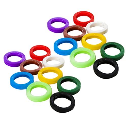 Uonlytech 64Stücke Bunte Silikon Schlüsselhüllen Elastische Schlüsselkennungsringe für Schlüsselmarkierung Wasser und Staubdicht Geruchlos und Dehnbar Zufällige Farben Uonlytech 64Stücke Bunte Silikon Schlüsselhüllen Elastische Schlüsselkennungsringe für Schlüsselmarkierung Wasser und Staubdicht Geruchlos und Dehnbar Zufällige Farben von Uonlytech