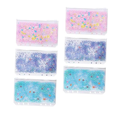Uonlytech 6Stücke Reißverschluss Ordner Teilig Transparente Binder mit Mehreren Löchern Praktische Aufbewahrung für Dokumente Münzen für Schule Uonlytech 6Stücke Reißverschluss Ordner Teilig Transparente Binder mit Mehreren Löchern Praktische Aufbewahrung für Dokumente Münzen für Schule von Uonlytech