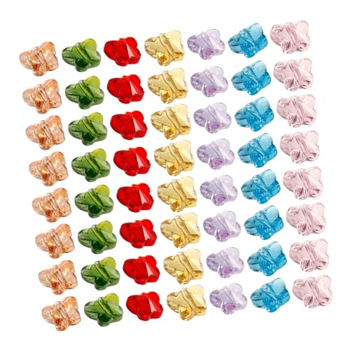 Uonlytech 70 Stück Schmetterlingsperlen Flügel Farbe schnell Reiz Pastell DIY handgemachtes Material Charms zum Selbermachen von Schmuck Materialien für DIY-Anhänger DIY Craft Charms Glas Uonlytech 70 Stück Schmetterlingsperlen Flügel Farbe schnell Reiz Pastell DIY handgemachtes Material Charms zum Selbermachen von Schmuck Materialien für DIY-Anhänger DIY Craft Charms Glas von Uonlytech