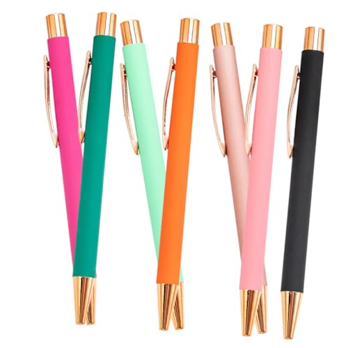Uonlytech 7Stücke Multifunktions Schreibstifte Kugelschreiber Bunten Roségold für Büro Schule Basteln und Kreative Uonlytech 7Stücke Multifunktions Schreibstifte Kugelschreiber Bunten Roségold für Büro Schule Basteln und Kreative von Uonlytech