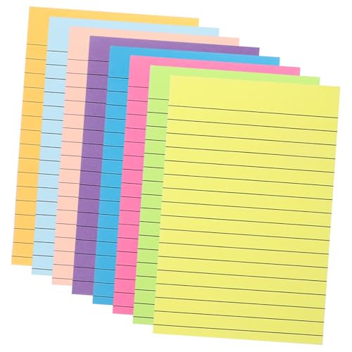 Uonlytech 8 Notizblock ästhetisch Kind thematisiert geformt Schreibwaren selbstklebende Notizblöcke süße Notizaufkleber entzückende Notizaufkleber Notenvorrat Papier von Uonlytech
