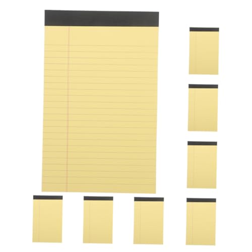 Uonlytech 8 Notizbuch Planer-Notizblock zum Abreißen für die Planung Beachten Sie Pads Memo -Pad Notepad abreißen Notizblock für Studenten Notizpolster Papier Yellow Uonlytech 8 Notizbuch Planer-Notizblock zum Abreißen für die Planung Beachten Sie Pads Memo -Pad Notepad abreißen Notizblock für Studenten Notizpolster Papier Yellow von Uonlytech