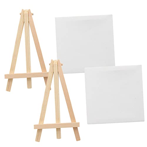Uonlytech 8 Sätze Mini Staffelei mit Diy Malleinwänden Multifunktionale Easels für Kreative Kunstprojekte für Öl und Acrylmalerei Teiliges Uonlytech 8 Sätze Mini Staffelei mit Diy Malleinwänden Multifunktionale Easels für Kreative Kunstprojekte für Öl und Acrylmalerei Teiliges von Uonlytech