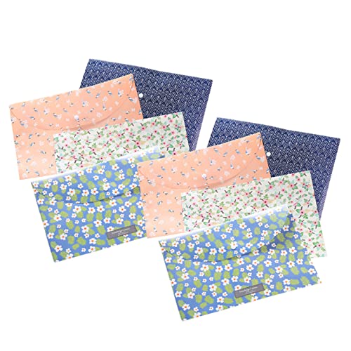 Uonlytech 8 Stück Teiliges Dokumentenmappe mit Floralem Muster Praktische Aufbewahrung für Zuhause Büro und Schule Leicht Langlebig Farben Zufällig Zufällige Farbe Uonlytech 8 Stück Teiliges Dokumentenmappe mit Floralem Muster Praktische Aufbewahrung für Zuhause Büro und Schule Leicht Langlebig Farben Zufällig Zufällige Farbe von Uonlytech