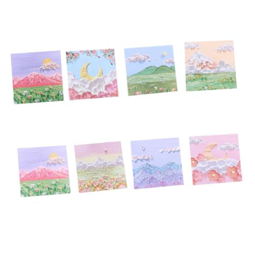 Uonlytech 8 Stück Teiliges Landschafts Memo Notizen für Scrapbooking Selbstklebende Haftnotizen für Büro Schule und Zuhause für Notizen und Erinnerungen Uonlytech 8 Stück Teiliges Landschafts Memo Notizen für Scrapbooking Selbstklebende Haftnotizen für Büro Schule und Zuhause für Notizen und Erinnerungen von Uonlytech