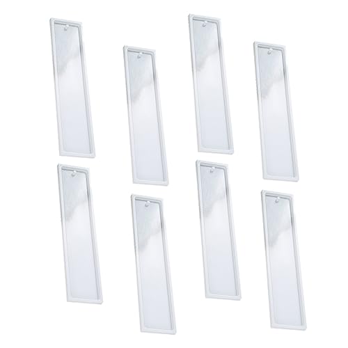 Uonlytech 8 Stück Teiliges Silikon Lesezeichen Mold Diy Epoxidharz Formen für Handarbeiten Langlebig und Leicht zu Reinigen Hochwertigem Silikon für Bastelprojekte Uonlytech 8 Stück Teiliges Silikon Lesezeichen Mold Diy Epoxidharz Formen für Handarbeiten Langlebig und Leicht zu Reinigen Hochwertigem Silikon für Bastelprojekte von Uonlytech