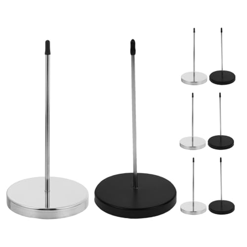 Uonlytech 8-teiliger Scheckspindel-Quittungshalter: Spike-Rechnungsgabel-Memohalter, Spike-Scheck-Organizer für Büro, Zuhause, Restaurant, Schwarz und Silber Uonlytech 8-teiliger Scheckspindel-Quittungshalter: Spike-Rechnungsgabel-Memohalter, Spike-Scheck-Organizer für Büro, Zuhause, Restaurant, Schwarz und Silber von Uonlytech