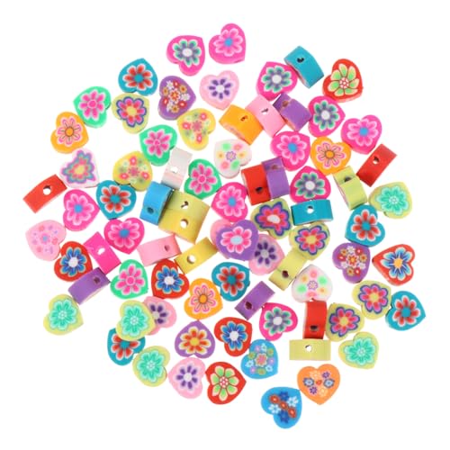 Uonlytech 80 Stück Teiliges Bunte Clay Beads für Schmuckherstellung Weiche Polymerperlen DIY Charms für Halsketten Armbänder und Bastelperlen zum Auffädeln und Kreativen Basteln Uonlytech 80 Stück Teiliges Bunte Clay Beads für Schmuckherstellung Weiche Polymerperlen DIY Charms für Halsketten Armbänder und Bastelperlen zum Auffädeln und Kreativen Basteln von Uonlytech