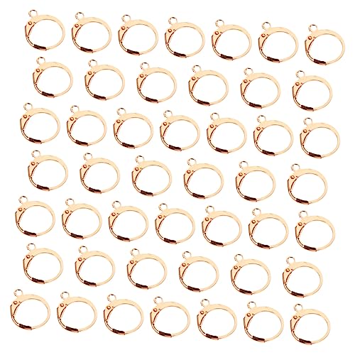 Uonlytech 80 Stück Teiliges Ohrringhaken Roségold Hebelverschluss Ohrdraht mit Großem Öffnungswinkel Langlebig und für Schmuckherstellung und Diy Ohrringdesigns Vielseitig Einsetzbar Uonlytech 80 Stück Teiliges Ohrringhaken Roségold Hebelverschluss Ohrdraht mit Großem Öffnungswinkel Langlebig und für Schmuckherstellung und Diy Ohrringdesigns Vielseitig Einsetzbar von Uonlytech