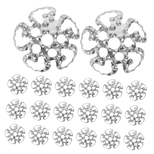 Uonlytech 800 Stück Vintage Blüten Perlenkappen aus Metall Hohle Schmuck Spacer Caps für Armbänder Ohrringe Halsketten Vielseitige DIY Schmuckherstellung Zubehör Uonlytech 800 Stück Vintage Blüten Perlenkappen aus Metall Hohle Schmuck Spacer Caps für Armbänder Ohrringe Halsketten Vielseitige DIY Schmuckherstellung Zubehör von Uonlytech
