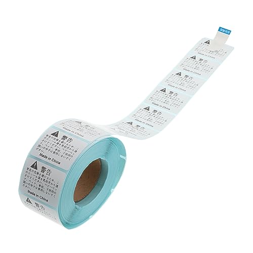 Uonlytech 800Stücke Erstickungswarnetiketten Für Verpackung Sicherheitsaufkleber Für Versandtaschen Warnhinweise Für Vermeidung Von Erstickungsgefahr Uonlytech 800Stücke Erstickungswarnetiketten Für Verpackung Sicherheitsaufkleber Für Versandtaschen Warnhinweise Für Vermeidung Von Erstickungsgefahr von Uonlytech