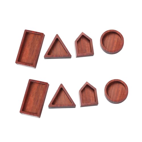 Uonlytech 8Stücke DIY Schmuckformen Massivem Holz Für Anhänger Epoxidharz Gießformen Vielseitig Einsetzbar Für Halsketten Und Schmuckdesigns Uonlytech 8Stücke DIY Schmuckformen Massivem Holz Für Anhänger Epoxidharz Gießformen Vielseitig Einsetzbar Für Halsketten Und Schmuckdesigns von Uonlytech