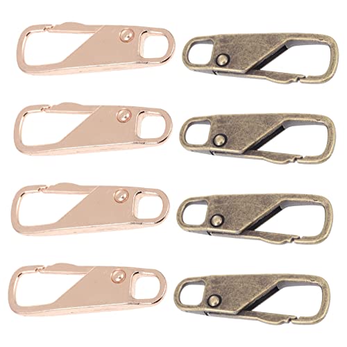 Uonlytech 8Stücke Zipper Pull Tabs Wiederverwendbare Reißverschluss Anhänger für Kleidung Rucksäcke Koffer und Mehr Robustes und Langlebiges Zubehör Uonlytech 8Stücke Zipper Pull Tabs Wiederverwendbare Reißverschluss Anhänger für Kleidung Rucksäcke Koffer und Mehr Robustes und Langlebiges Zubehör von Uonlytech