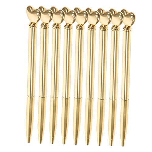 Uonlytech 9 Stück Herzförmige Metall Kugelschreiber im Dekorative Schreibgeräte für Frauen für Hochzeiten Valentinstag und Besondere Anlässe mit Bequemem Griff und Elegantem Design Uonlytech 9 Stück Herzförmige Metall Kugelschreiber im Dekorative Schreibgeräte für Frauen für Hochzeiten Valentinstag und Besondere Anlässe mit Bequemem Griff und Elegantem Design von Uonlytech