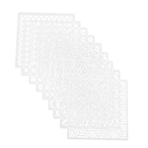 Uonlytech 9 Stück Teiliges Geometrische Malschablonen aus Kunststoff Wiederverwendbar Waschbar Sicher für DIY Wandgestaltung Kreative Schablonen zum Malen und Basteln Uonlytech 9 Stück Teiliges Geometrische Malschablonen aus Kunststoff Wiederverwendbar Waschbar Sicher für DIY Wandgestaltung Kreative Schablonen zum Malen und Basteln von Uonlytech