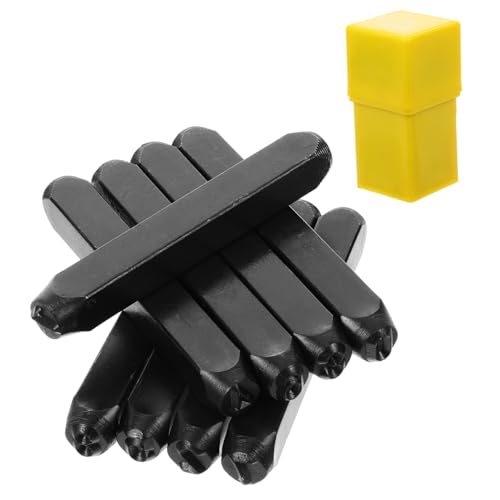 Uonlytech 9 Stück Teiliges Metallstempel für Leder und Prägewerkzeuge Box für DIY Handwerksprojekte Präzise Ergebnisse Beim Stempeln und Kunststoffen Uonlytech 9 Stück Teiliges Metallstempel für Leder und Prägewerkzeuge Box für DIY Handwerksprojekte Präzise Ergebnisse Beim Stempeln und Kunststoffen von Uonlytech