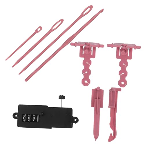 Uonlytech 9 Stück Teiliges Rundstrickmaschinen Häkelnadeln Garnwickler und Spanner Handbetriebene Strickmaschine für Mützen Schals und Socken für Anfänger und Familienbasteln Uonlytech 9 Stück Teiliges Rundstrickmaschinen Häkelnadeln Garnwickler und Spanner Handbetriebene Strickmaschine für Mützen Schals und Socken für Anfänger und Familienbasteln von Uonlytech