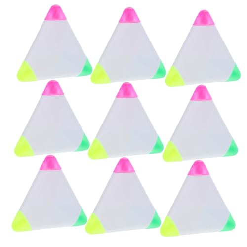 Uonlytech 9 Stücke Highlighter Farbe Marker Stift Umriss Kunststoff von Uonlytech
