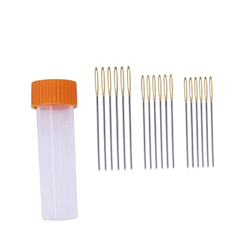 Uonlytech 90 Stück Teiliges Set Nähnadeln Großem Öhr Blunt Needle mit Rostfrei für Handnähen Kreuzstich und Dekoratives Sticken mit Aufbewahrungsflasche Uonlytech 90 Stück Teiliges Set Nähnadeln Großem Öhr Blunt Needle mit Rostfrei für Handnähen Kreuzstich und Dekoratives Sticken mit Aufbewahrungsflasche von Uonlytech