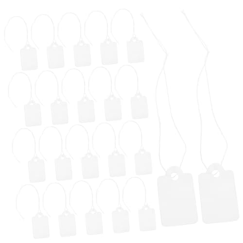 Uonlytech 90 Stück leeres Etikett preisschild tags Kleidungspreisetiketten Schmuckpreis-Tag Stichworte Schmuck Aufkleber beschreibbares Etikett für Schmuck Preisetikett Tag Papier Weiß Uonlytech 90 Stück leeres Etikett preisschild tags Kleidungspreisetiketten Schmuckpreis-Tag Stichworte Schmuck Aufkleber beschreibbares Etikett für Schmuck Preisetikett Tag Papier Weiß von Uonlytech