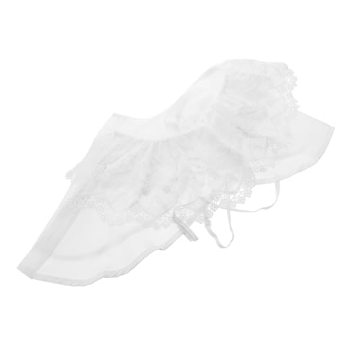 Uonlytech Abnehmbarer Fake Kragen Damen Polyester Spitze Dekorativer Blusenkragen Einsatz Angenehm Stabil Vielseitig Kombinierbar für Frauen Modisches Accessoire für Verschiedene Anlässe Uonlytech Abnehmbarer Fake Kragen Damen Polyester Spitze Dekorativer Blusenkragen Einsatz Angenehm Stabil Vielseitig Kombinierbar für Frauen Modisches Accessoire für Verschiedene Anlässe von Uonlytech