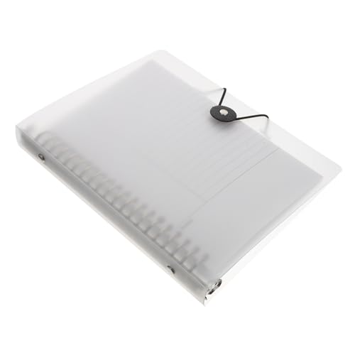 Uonlytech Abnehmbares Schreibnotizbuch mit Frosted Design Vielseitiges Loose Leaf Handbuch für Büro Schule und Zuhause Notizen Pläne und Erinnerungen von Uonlytech