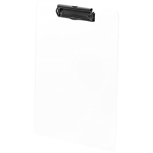 Uonlytech Acryl Klemmbrett Transparent Schreibbrett Mit Metallclip Robustes Schreibbrett Für Büro Schule Konferenzen Leicht Tragbar Mit Abgerundeten Ecken Sicher Und Flexibel Uonlytech Acryl Klemmbrett Transparent Schreibbrett Mit Metallclip Robustes Schreibbrett Für Büro Schule Konferenzen Leicht Tragbar Mit Abgerundeten Ecken Sicher Und Flexibel von Uonlytech